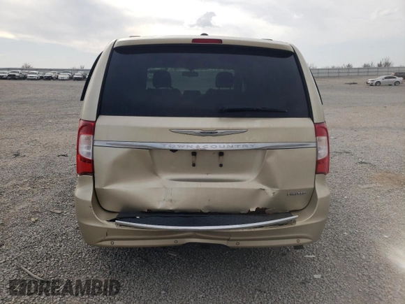 2012 Chrysler Town & Country Limited with VIN 2C4RC1GG3CR119520, listed as a Copart auction lot 49144305 with 161,026 mi miles and Salvage Title. Bid and sale history available at carsss.com. Image 6.