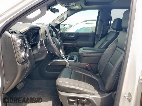2020 GMC Sierra 1500 Denali with VIN 1GTU9FEL1LZ109497, listed as a Copart auction lot 57228625 with 54,267 mi miles and Salvage title. Bid and sale history available at DreamBid. Image 7.