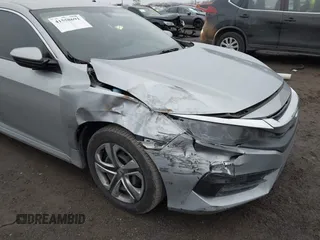 2018 Honda Civic LX with VIN 2HGFC2F56JH585343, listed as a IAAI auction lot 41558691 with 123,838 mi miles. Bid and sale history available at carsss.com. Image 6.