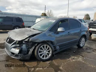 2008 Suzuki SX4 Convenience Pkg with VIN JS2YC415285104876, listed as a Copart auction lot 48996085 with 190,953 mi miles and Salvage Title. Bid and sale history available at carsss.com. Image 1.