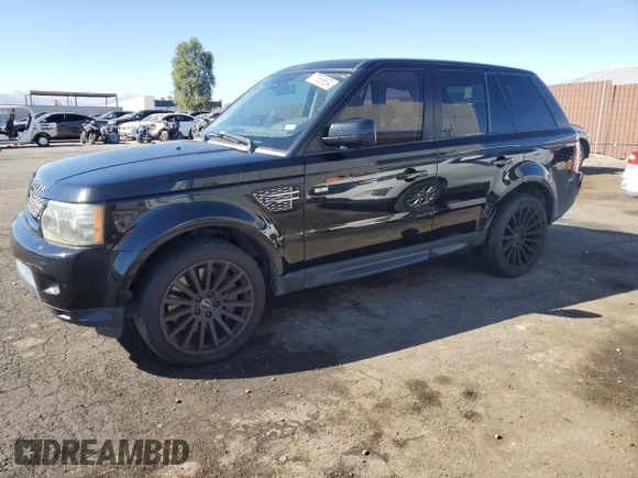 2012 Land Rover Range Rover Sport SC with VIN SALSH2E41CA758221, listed as a Copart auction lot 77589634 with 118,329 mi miles and Clean Title. Bid and sale history available at carsss.com. Image 1.