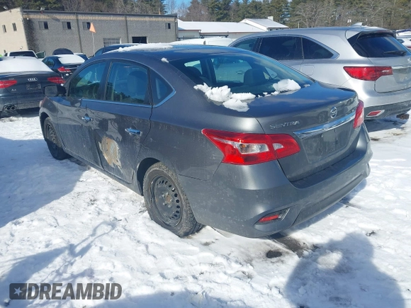 2019 Nissan Sentra SV with VIN 3N1AB7AP0KY241667, listed as a IAAI auction lot 41492313 with 59,495 mi miles and . Bid and sale history available at DreamBid. Image 3.