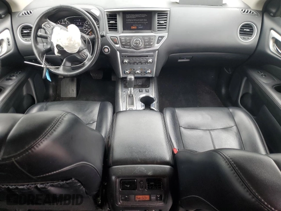 2019 Nissan Pathfinder S with VIN 5N1DR2MM6KC630831, listed as a Copart auction lot 53923815 with 94,777 mi miles and Salvage title. Bid and sale history available at DreamBid. Image 8.