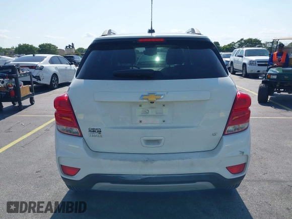 2018 Chevrolet Trax LT with VIN KL7CJLSB5JB591732, listed as a IAAI auction lot 42232548 with 153,859 mi miles and . Bid and sale history available at carsss.com. Image 16.