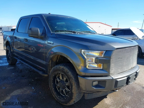 2017 Ford F-150 XL with VIN 1FTEW1EF4HFC17762, listed as a IAAI auction lot 41348889 with 209,887 mi miles. Bid and sale history available at carsss.com. Image 1.