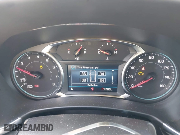2024 Chevrolet Equinox LS with VIN 3GNAX5EG4RL157265, listed as a IAAI auction lot 41719325 with 24,741 mi miles. Bid and sale history available at carsss.com. Image 7.
