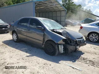 2007 Toyota Corolla CE with VIN 2T1BR32E17C829071, listed as a Copart auction lot 62210305 with 144,968 mi miles and Salvage title. Bid and sale history available at DreamBid. Image 4.