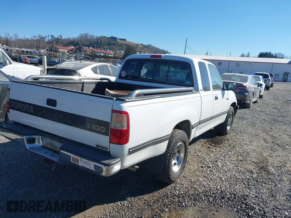 1997 Toyota T100 DX z VIN JT4TN12D9V0037897, wystawiony jako IAAI lot #41737986 z przebiegiem 233 106 mil mil oraz . Historia ofert i sprzedaży dostępna na DreamBid. Obrazek 4.
