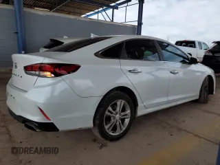 2018 Hyundai Sonata Sport with VIN 5NPE34AF7JH602261, listed as a Copart auction lot 50429745 with 127,934 mi miles and Salvage Title. Bid and sale history available at carsss.com. Image 3.