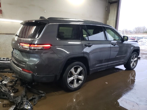 2021 Jeep Grand Cherokee L Limited with VIN 1C4RJKBG6M8150809, listed as a Copart auction lot 41809075 with 71,078 mi miles and Salvage Title. Bid and sale history available at carsss.com. Image 3.