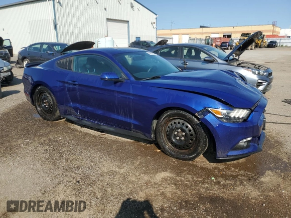 2016 Ford Mustang V6 with VIN 1FA6P8AM6G5319816, listed as a Copart auction lot 69889684 with 90,139 mi miles and Salvage Title. Bid and sale history available at carsss.com. Image 4.