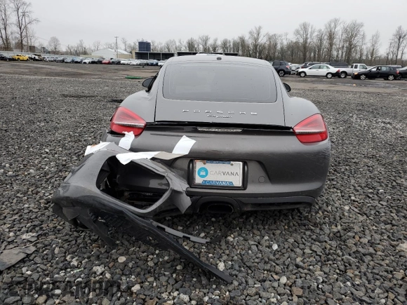 2014 Porsche Cayman with VIN WP0AA2A81EK170848, listed as a Copart auction lot 54178125 with 42,979 mi miles and Salvage Title. Bid and sale history available at DreamBid. Image 12.