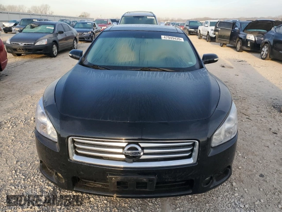 2013 Nissan Maxima S with VIN 1N4AA5AP9DC845465, listed as a Copart auction lot 47949435 with 73,058 mi miles and Salvage Title. Bid and sale history available at DreamBid. Image 5.