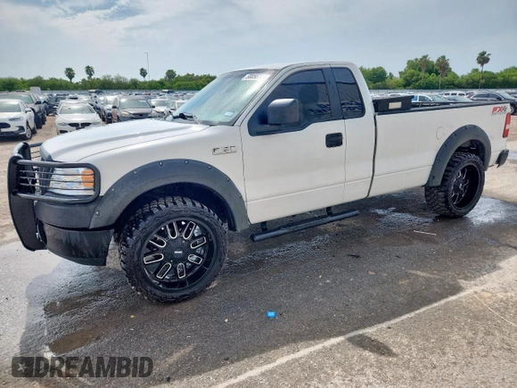 2005 Ford F-150 XL with VIN 1FTRF12W95NB49174, listed as a Copart auction lot 58858705 with 154,626 mi miles and Clean title. Bid and sale history available at DreamBid. Image 1.