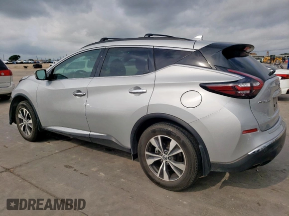 2020 Nissan Murano SV z VIN 5N1AZ2BJ6LN142691, wystawiony jako Copart lot #55117105 z przebiegiem 36 663 mil mil oraz Szkoda całkowita • Salvage title. Historia ofert i sprzedaży dostępna na DreamBid. Obrazek 2.