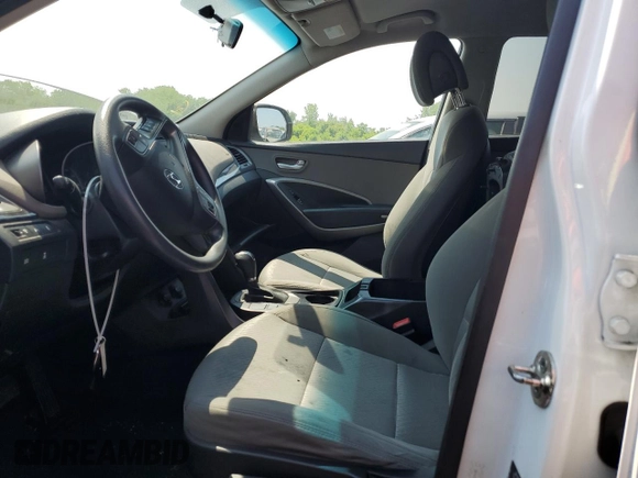 2016 Hyundai Santa Fe z VIN 5XYZTDLB3GG308481, wystawiony jako Copart lot #57788255 z przebiegiem 100 174 mil mil oraz Szkoda całkowita • Salvage title. Historia ofert i sprzedaży dostępna na DreamBid. Obrazek 7.