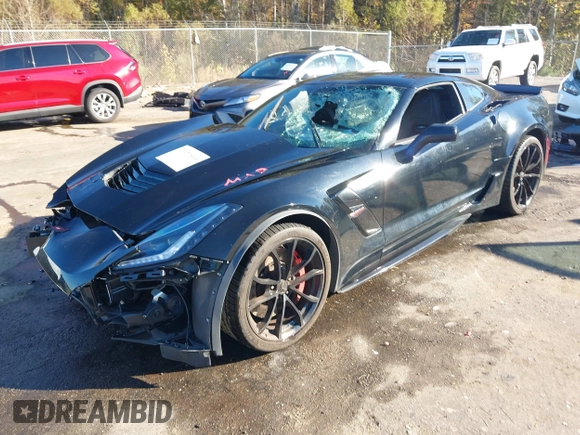 2019 Chevrolet Corvette Grand Sport 1LT z VIN 1G1YV2D70K5105479, wystawiony jako IAAI lot #40877585 z przebiegiem 57 936 mil mil oraz . Historia ofert i sprzedaży dostępna na DreamBid. Obrazek 19.