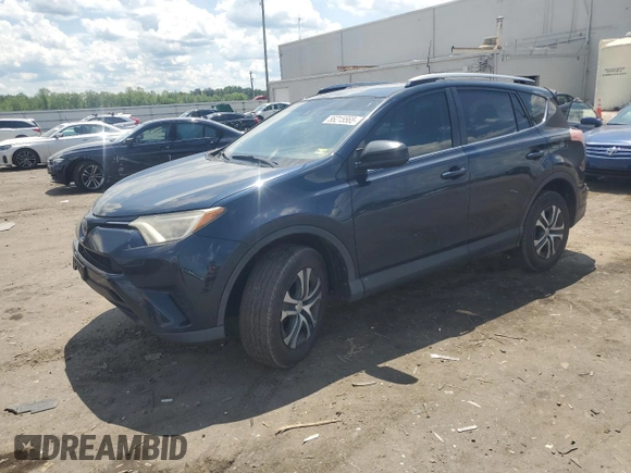 2017 Toyota RAV4 LE with VIN JTMZFREV3HJ121478, listed as a Copart auction lot 56215565 with 262,013 mi miles and Clean Title. Bid and sale history available at DreamBid. Image 1.