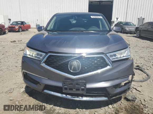 2017 Acura MDX Technology with VIN 5FRYD4H59HB012299, listed as a Copart auction lot 61800815 with 107,043 mi miles and Salvage title. Bid and sale history available at DreamBid. Image 5.