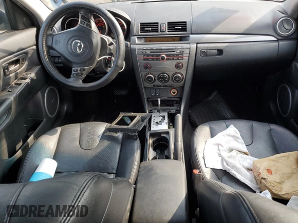 2008 Mazda 3 S GT with VIN JM1BK323981876342, listed as a Copart auction lot 59865085 with 162,436 mi miles and Salvage title. Bid and sale history available at DreamBid. Image 8.