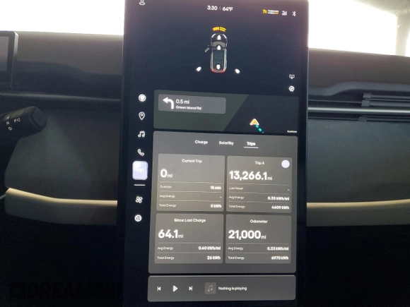 2023 Fisker Ocean One с VIN VCF1ZBU24PG003731, выставлен на аукционе Copart как лот 50658225 с пробегом 21 000 миль миль и Списание • Salvage title. История ставок и продаж доступна на DreamBid. Изображение 9.