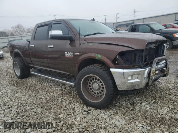 2015 Ram 2500 Laramie with VIN 3C6UR5FJ0FG646431, listed as a Copart auction lot 47999325 with 103,132 mi miles and Salvage Title. Bid and sale history available at carsss.com. Image 4.