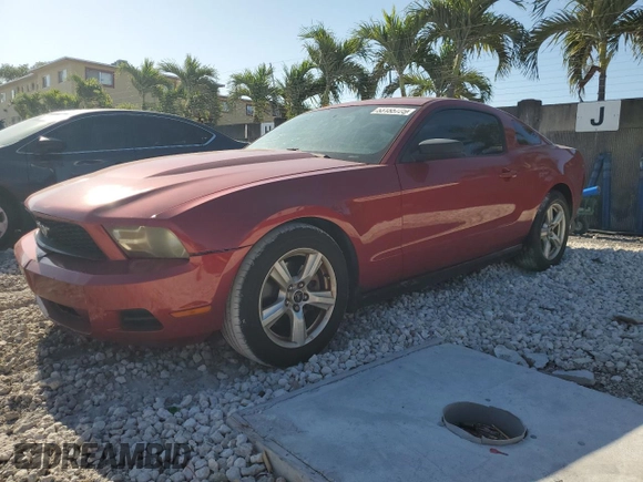 2011 Ford Mustang V6 with VIN 1ZVBP8AM8B5166239, listed as a Copart auction lot 53155725 with 198,966 mi miles and Clean Title. Bid and sale history available at carsss.com. Image 1.