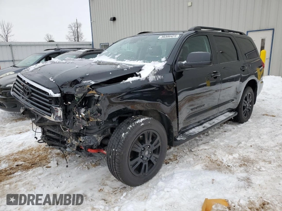 2019 Toyota Sequoia SR5 with VIN 5TDBY5G15KS168424, listed as a Copart auction lot 39306424 with 0 mi miles. Bid and sale history available at carsss.com. Image 1.