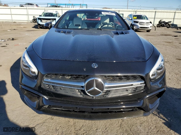 2018 Mercedes-Benz SL-Class SL 63 AMG with VIN WDDJK7EA7JF050536, listed as a Copart auction lot 75770083 with 36,968 mi miles. Bid and sale history available at carsss.com. Image 5.