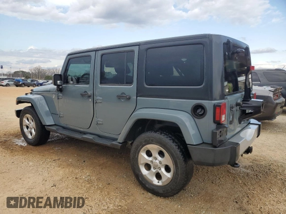 2014 Jeep Wrangler Unlimited Sahara with VIN 1C4BJWEG1EL266325, listed as a Copart auction lot 48503905 with 107,675 mi miles and Salvage Title. Bid and sale history available at carsss.com. Image 2.