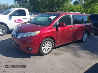 2011 Toyota Sienna XLE with VIN 5TDDK3DC8BS007764, listed as a IAAI auction lot 42689965 with 254,252 mi miles and . Bid and sale history available at DreamBid. Image 17.