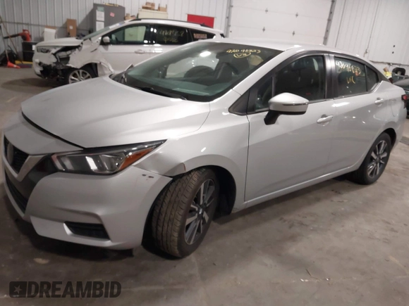 2021 Nissan Versa SV with VIN 3N1CN8EV6ML913147, listed as a IAAI auction lot 42096823 with 76,162 mi miles and . Bid and sale history available at DreamBid. Image 17.