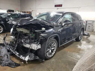 2020 Lexus RX 350 F Sport Performance with VIN 2T2YZMDA5LC257762, listed as a Copart auction lot 52093915 with 43,246 mi miles and Salvage title. Bid and sale history available at DreamBid. Image 1.