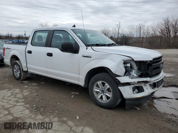 2020 Ford F-150 XL with VIN 1FTEW1C56LKD15847, listed as a Copart auction lot 48144935 with 101,929 mi miles and Salvage Title. Bid and sale history available at carsss.com. Image 4.