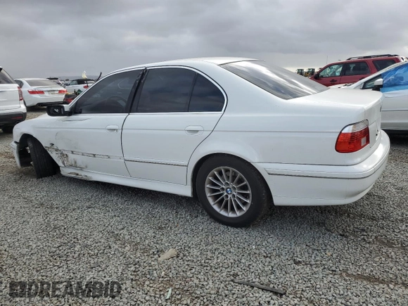 2002 BMW 5 Series 540iA with VIN WBADN63462GM74756, listed as a Copart auction lot 51186955 with 138,347 mi miles and Salvage Title. Bid and sale history available at carsss.com. Image 2.