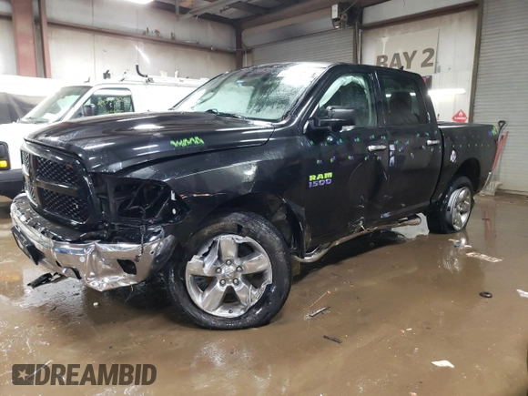 2017 Ram 1500 Big Horn z VIN 1C6RR7LG7HS606451, wystawiony jako Copart lot #50541005 z przebiegiem 133 891 mil mil oraz Szkoda całkowita • Salvage title. Historia ofert i sprzedaży dostępna na DreamBid. Obrazek 1.
