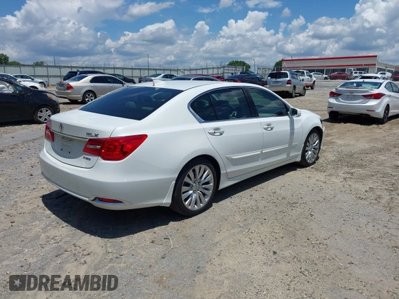 2014 Acura RLX Technology with VIN JH4KC1F55EC000427, listed as a IAAI auction lot 42705778 with 135,057 mi miles and . Bid and sale history available at DreamBid. Image 4.