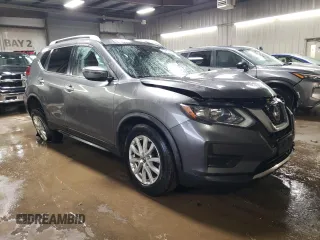 2020 Nissan Rogue S with VIN JN8AT2MV4LW109497, listed as a Copart auction lot 46828255 with 75,407 mi miles and Salvage Title. Bid and sale history available at carsss.com. Image 4.