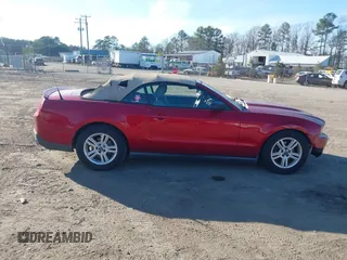 2012 Ford Mustang V6 with VIN 1ZVBP8EM4C5203508, listed as a IAAI auction lot 41688187 with 226,571 mi miles and . Bid and sale history available at DreamBid. Image 13.