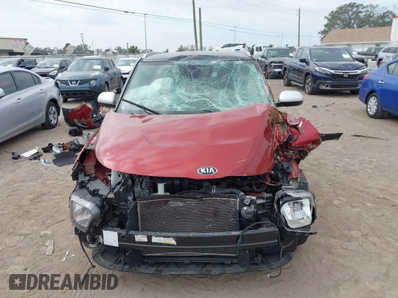 2020 Kia Soul LX with VIN KNDJ23AU8L7002544, listed as a IAAI auction lot 41466117 with 1 mi miles. Bid and sale history available at carsss.com. Image 12.