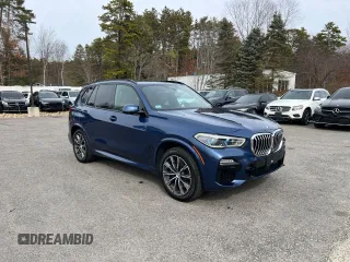2019 BMW X5 xDrive50i with VIN 5UXJU2C50KLB15616, listed as a Copart auction lot 49585495 with 134,522 mi miles and Clean Title. Bid and sale history available at carsss.com. Image 1.