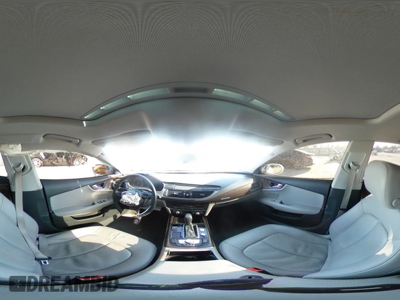 2016 Audi A7 3.0 Premium Plus with VIN WAUWGAFCXGN050489, listed as a Copart auction lot 37699464 with 0 mi miles. Bid and sale history available at carsss.com. Image 13.