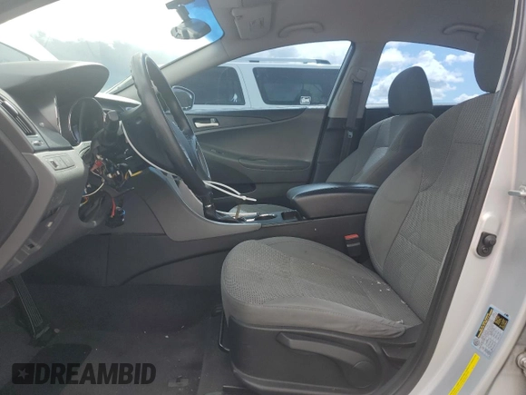 2014 Hyundai Sonata GLS with VIN 5NPEB4AC7EH852646, listed as a Copart auction lot 48745895 with 163,785 mi miles and Salvage Title. Bid and sale history available at carsss.com. Image 7.