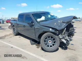 2017 Ford F-150 XL with VIN 1FTEW1EP8HKE21819, listed as a IAAI auction lot 41943856 with 1 mi miles. Bid and sale history available at carsss.com. Image 1.