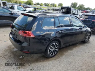 2016 Volkswagen Golf SportWagen TSI S with VIN 3VWC17AU0GM521731, listed as a Copart auction lot 63561814 with 106,812 mi miles and Salvage Title. Bid and sale history available at carsss.com. Image 3.