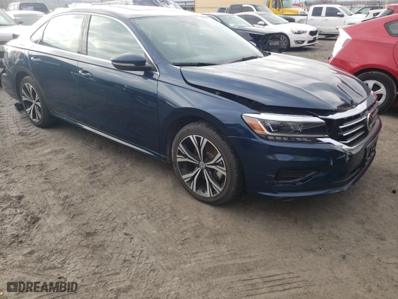 2021 Volkswagen Passat 2.0T SE with VIN 1VWSA7A39MC008817, listed as a Copart auction lot 72951552 with 49,480 mi miles. Bid and sale history available at carsss.com. Image 4.