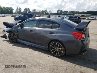 2020 Subaru WRX STI Limited with VIN JF1VA2Y67L9809671, listed as a Copart auction lot 72798394 with 36,123 mi miles and Salvage Title. Bid and sale history available at carsss.com. Image 2.