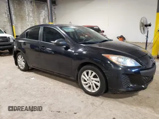 2012 Mazda 3 i Grand Touring with VIN JM1BL1W82C1542914, listed as a Copart auction lot 80790833 with 138,058 mi miles and Salvage Title. Bid and sale history available at DreamBid. Image 4.