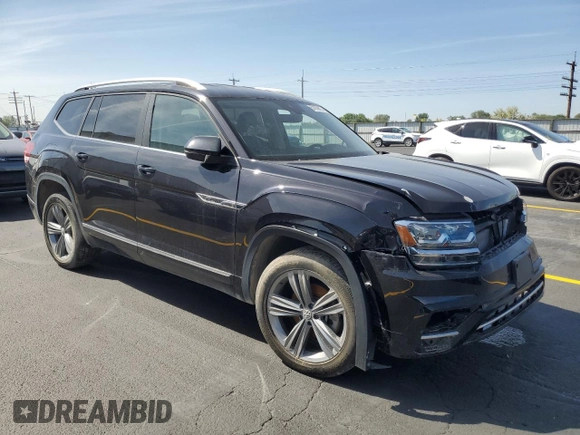 2019 Volkswagen Atlas SE z VIN 1V2XR2CA4KC565064, wystawiony jako Copart lot #57879675 z przebiegiem 43 143 mil mil oraz Szkoda całkowita • Salvage title. Historia ofert i sprzedaży dostępna na DreamBid. Obrazek 4.