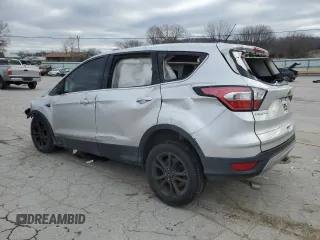 2017 Ford Escape SE with VIN 1FMCU9G9XHUD44882, listed as a Copart auction lot 45702035 with 162,527 mi miles and Salvage Title. Bid and sale history available at carsss.com. Image 2.